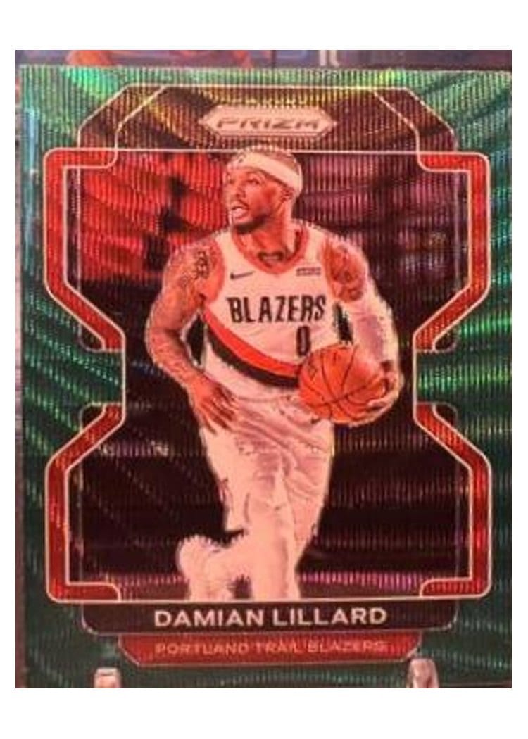 2021 Panini Prizm Damian Lillard #116 card
