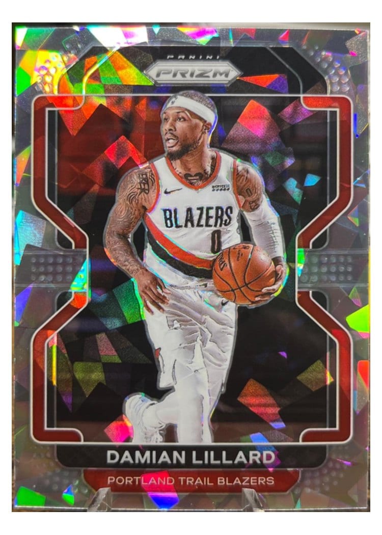 2021 Panini Prizm Damian Lillard #116 card