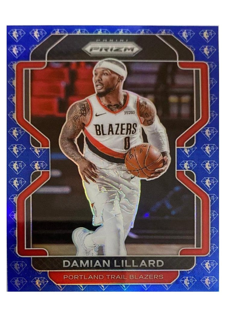 2021 Panini Prizm Damian Lillard #116 card