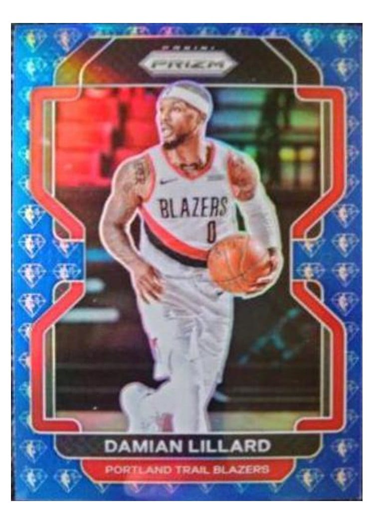 2021 Panini Prizm Damian Lillard #116 card