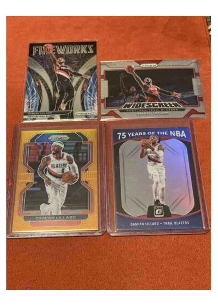 2021 Panini Prizm Damian Lillard #116 card