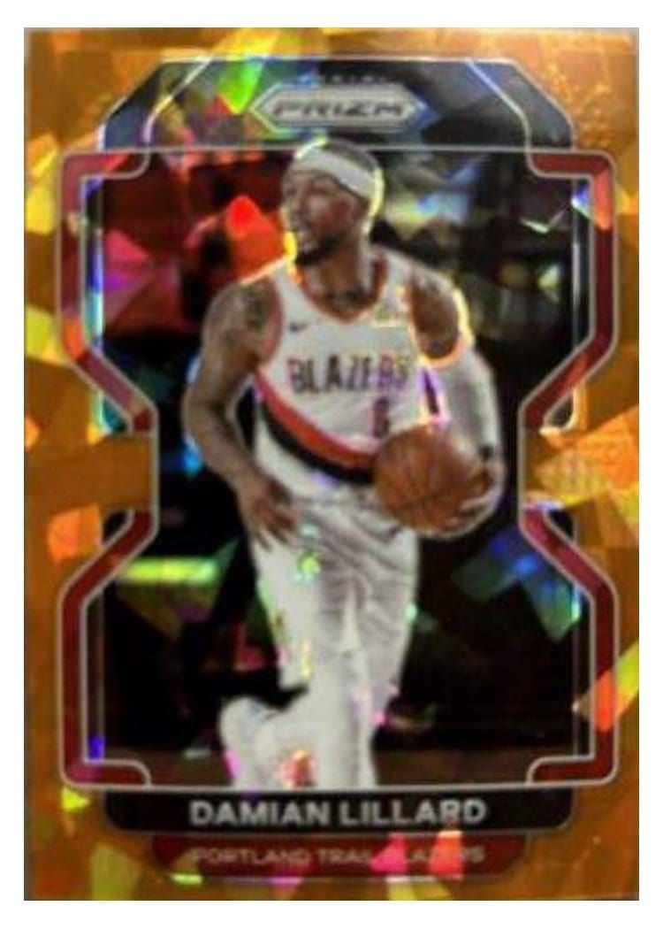 2021 Panini Prizm Damian Lillard #116 card