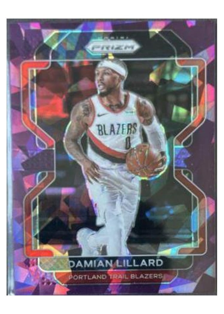 2021 Panini Prizm Damian Lillard #116 card