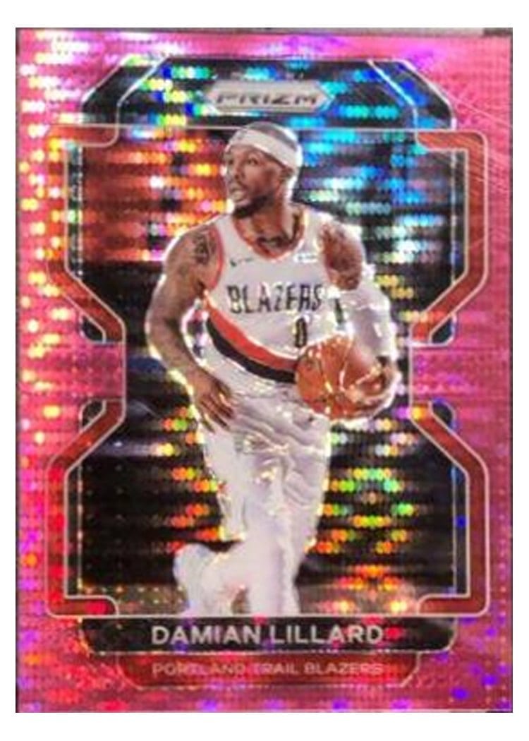 2021 Panini Prizm Damian Lillard #116 card