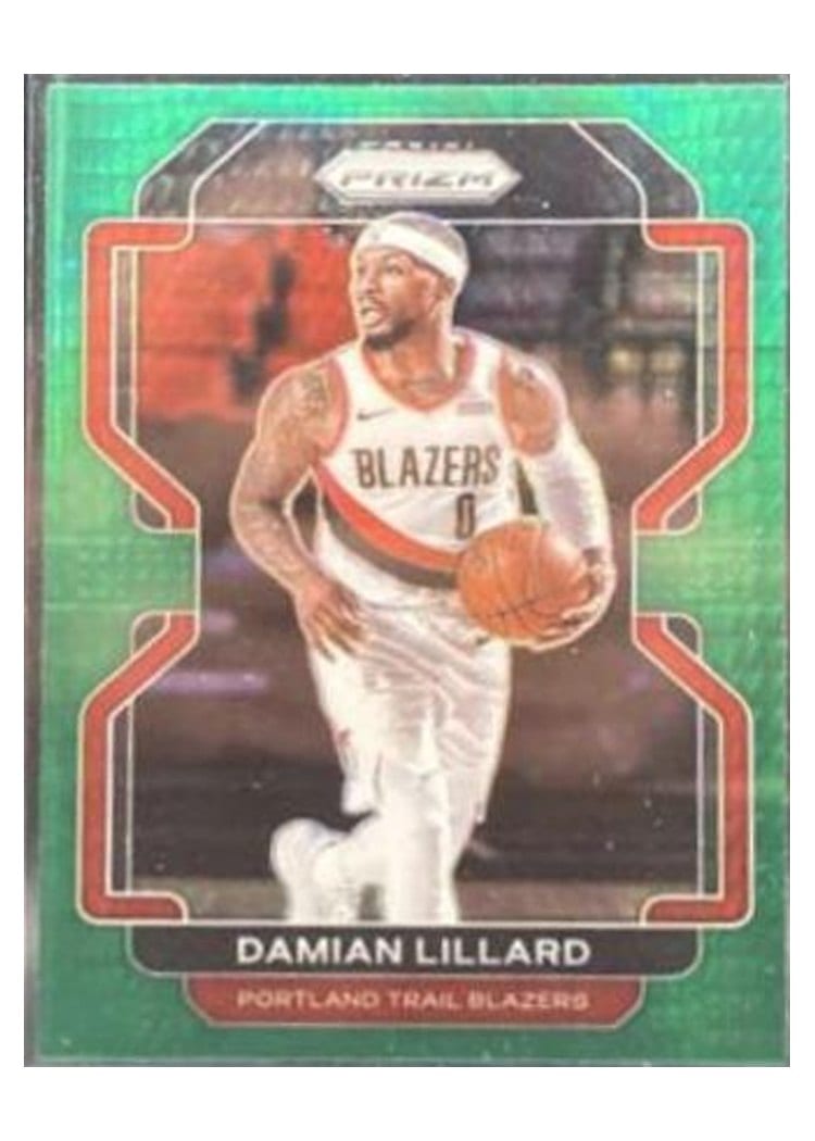 2021 Panini Prizm Damian Lillard #116 card