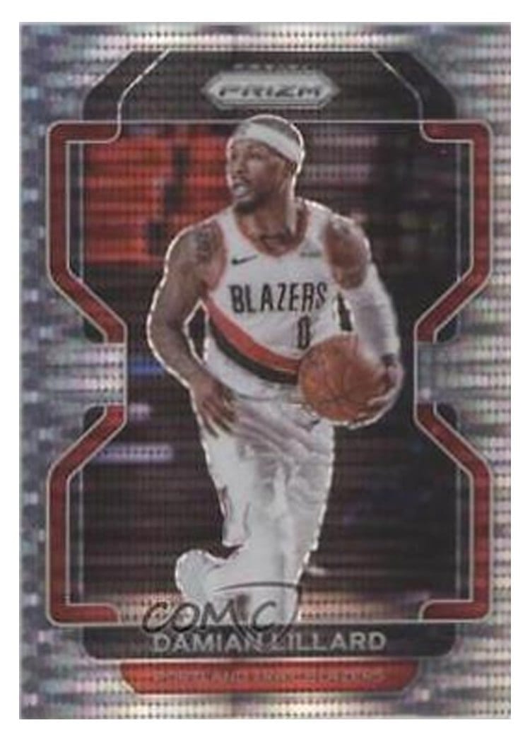 2021 Panini Prizm Damian Lillard #116 card