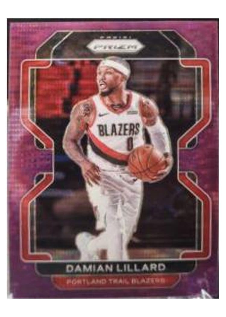 2021 Panini Prizm Damian Lillard #116 card