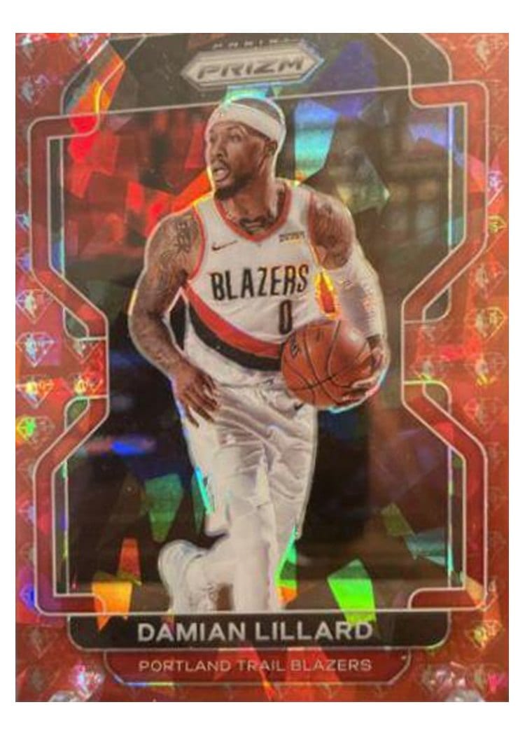 2021 Panini Prizm Damian Lillard #116 card