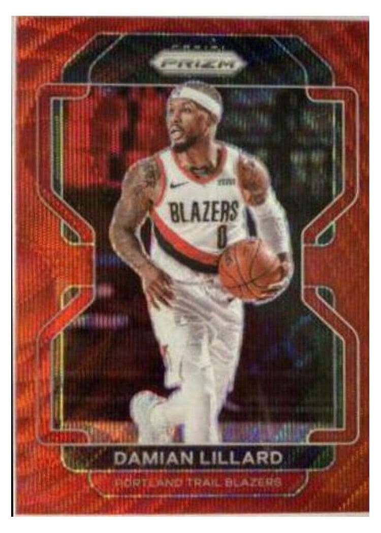 2021 Panini Prizm Damian Lillard #116 card