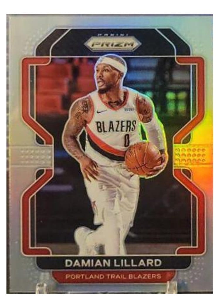 2021 Panini Prizm Damian Lillard #116 card