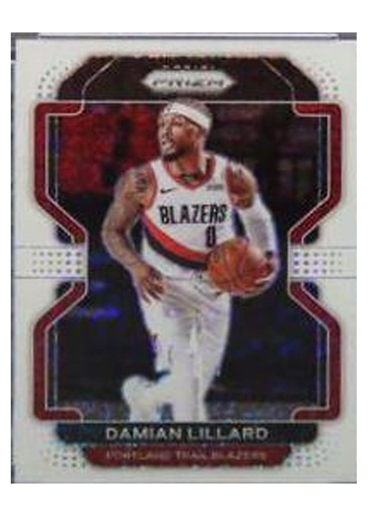 2021 Panini Prizm Damian Lillard #116 card