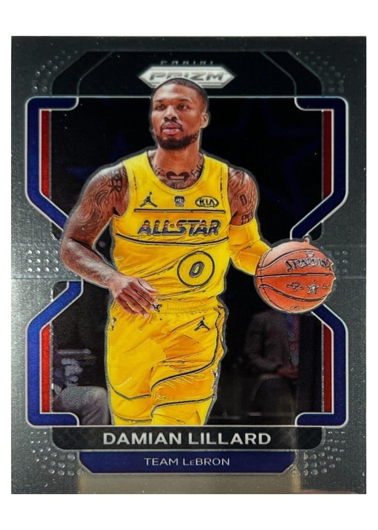 2021 Panini Prizm Damian Lillard #116 card