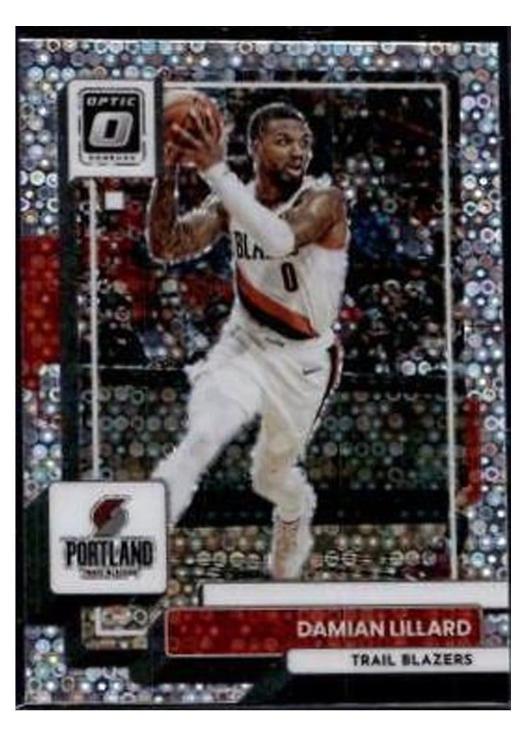 2022-23 Donruss Optic Base Set Damian Lillard #49 card