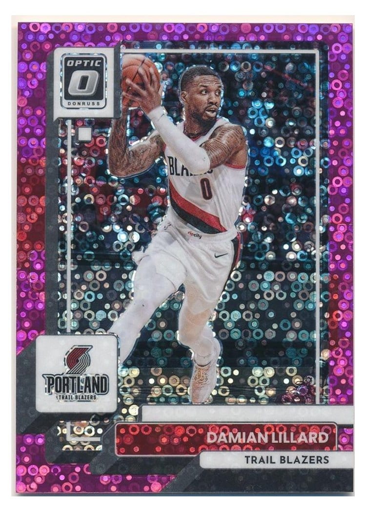2022-23 Donruss Optic Base Set Damian Lillard #49 card