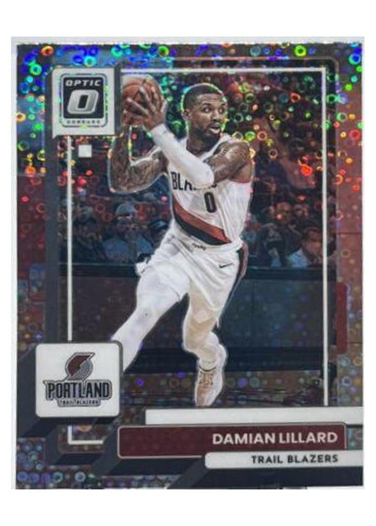 2022-23 Donruss Optic Base Set Damian Lillard #49 card