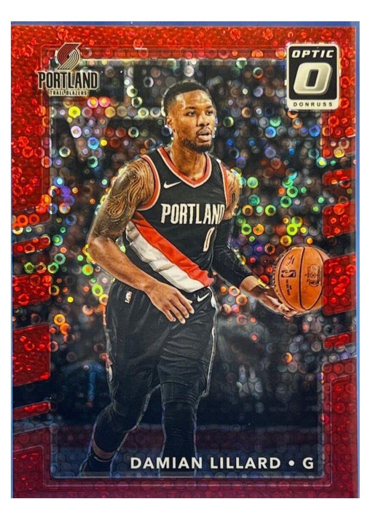 2022-23 Donruss Optic Base Set Damian Lillard #49 card