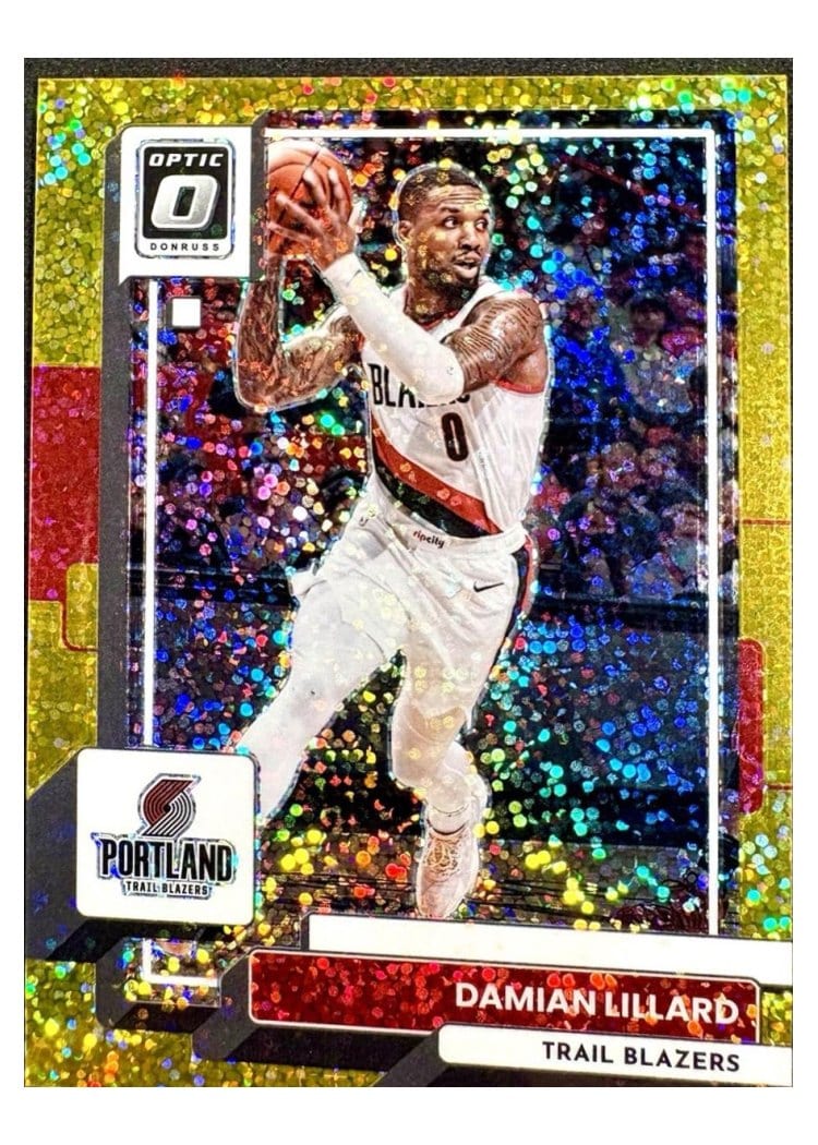 2022-23 Donruss Optic Base Set Damian Lillard #49 card