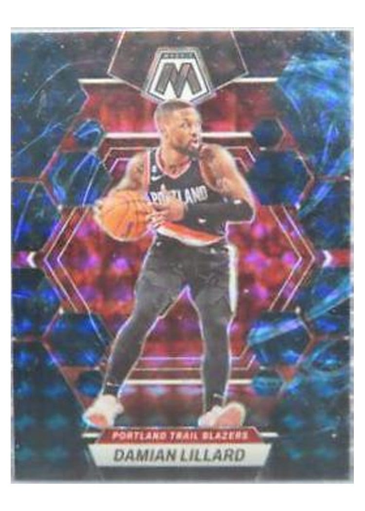 2022-23 Panini Mosaic Base Set Damian Lillard #38 card