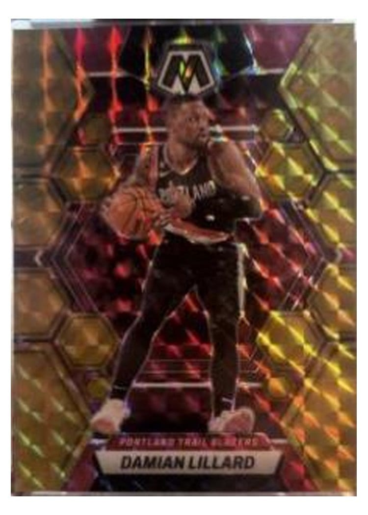 2022-23 Panini Mosaic Base Set Damian Lillard #38 card
