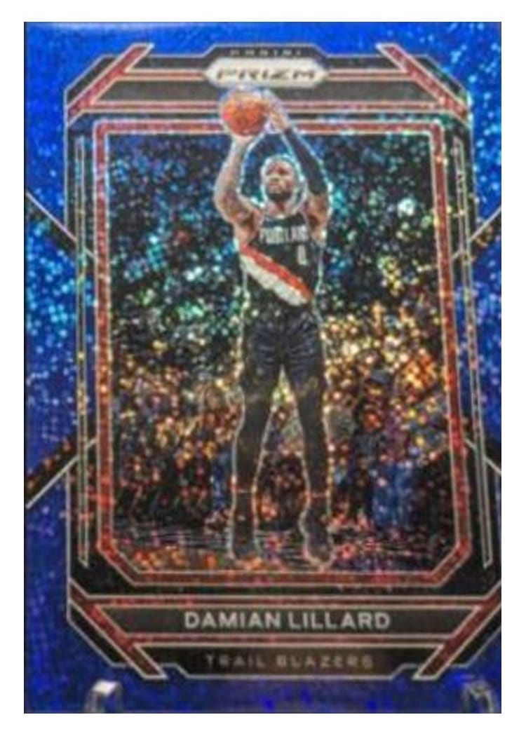 2022-23 Panini Prizm Base Set Damian Lillard #62 card