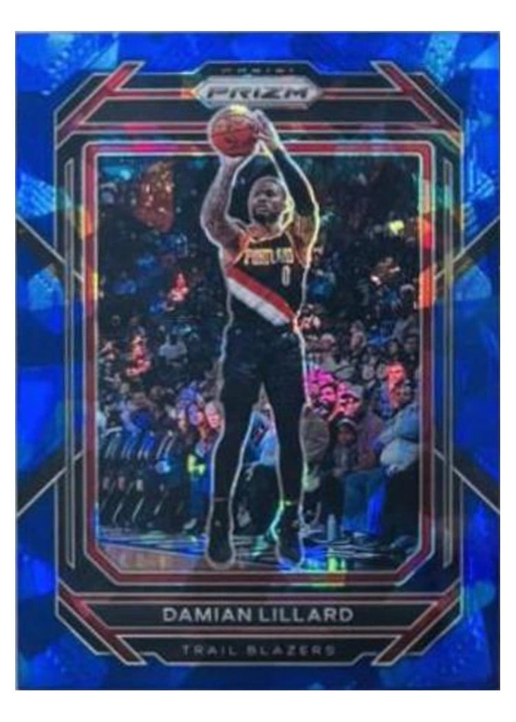 2022-23 Panini Prizm Base Set Damian Lillard #62 card