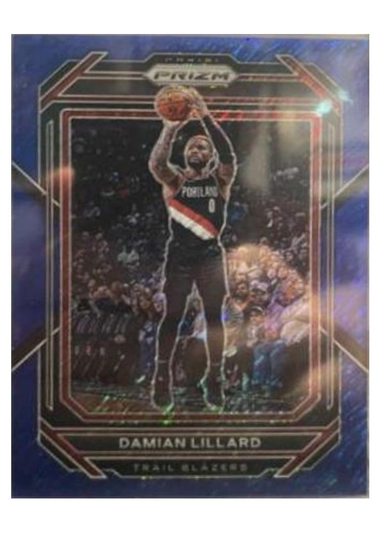 2022-23 Panini Prizm Base Set Damian Lillard #62 card