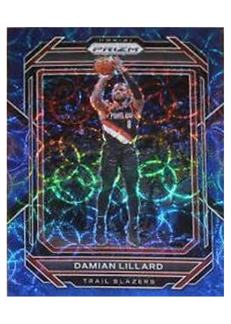 2022-23 Panini Prizm Base Set Damian Lillard #62 card