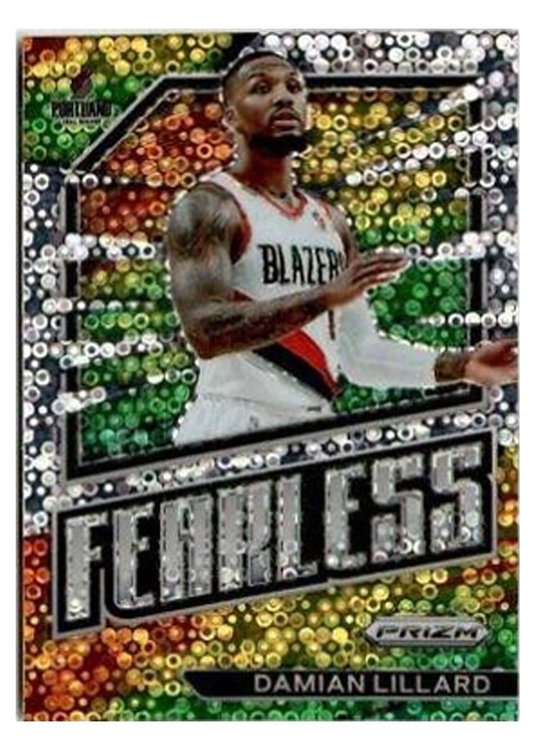 2022-23 Panini Prizm Base Set Damian Lillard #62 card