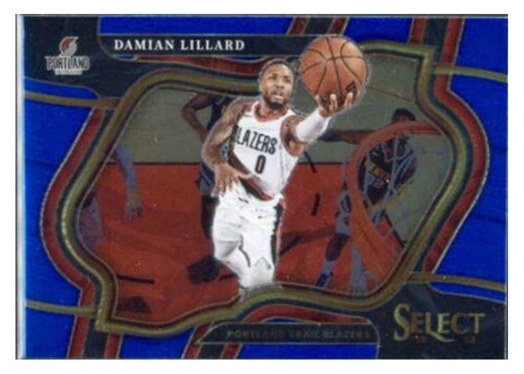 2022-23 Panini Select Base Set Damian Lillard #207 card