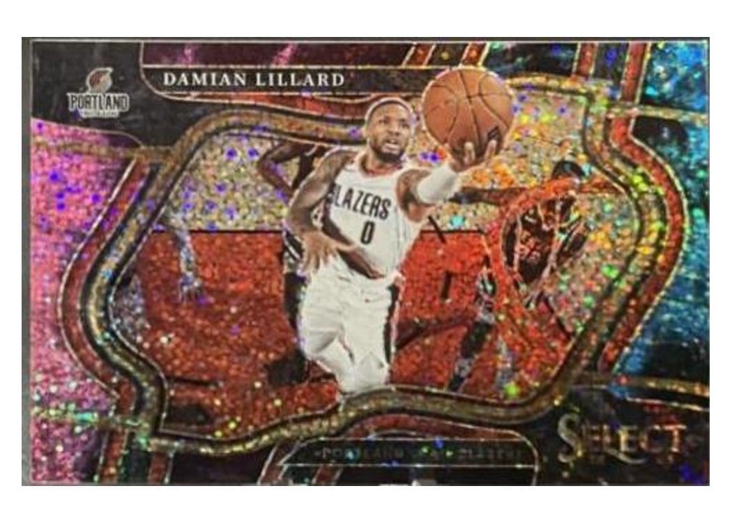 2022-23 Panini Select Base Set Damian Lillard #207 card