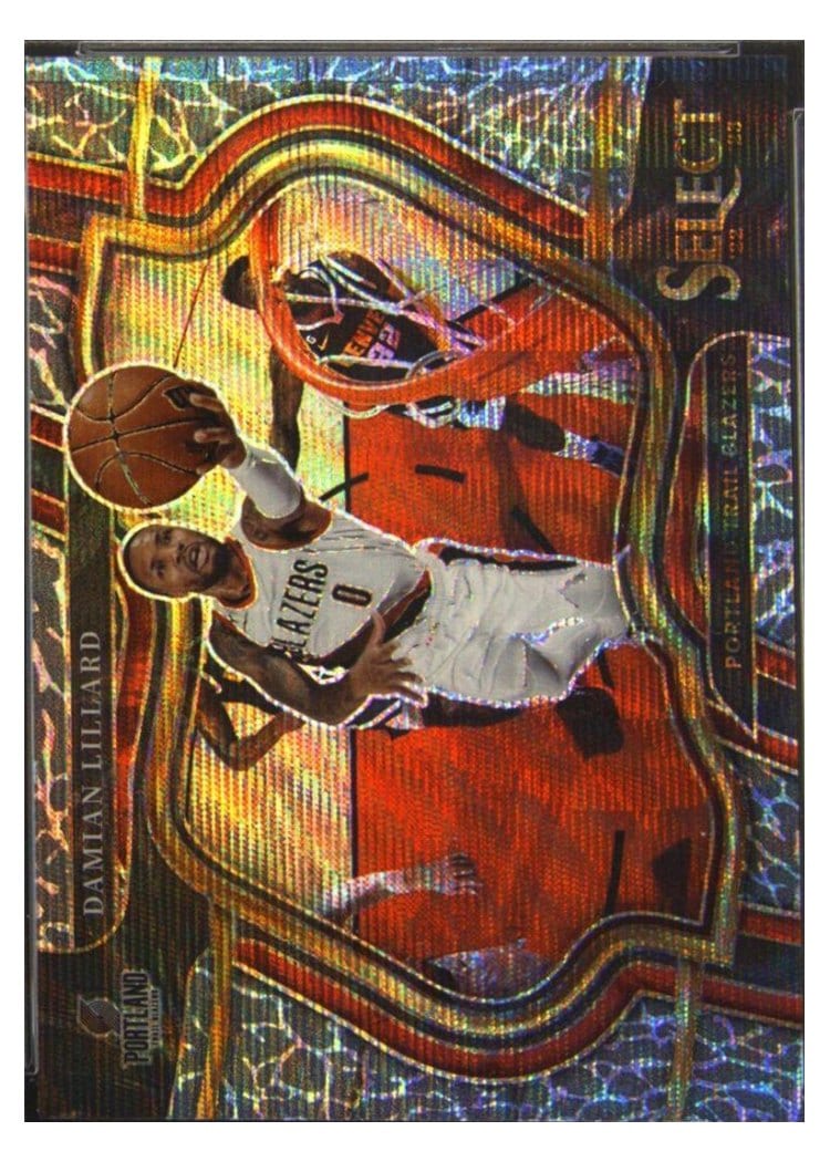 2022-23 Panini Select Base Set Damian Lillard #207 card