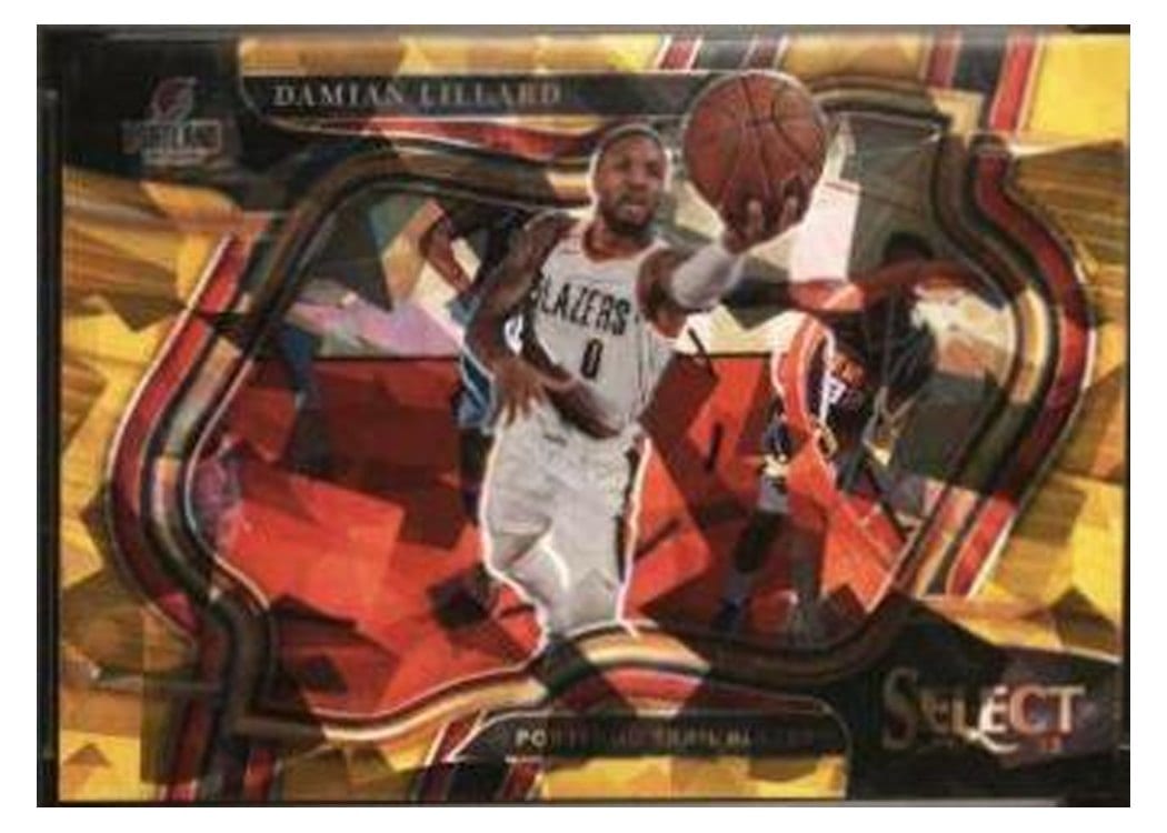 2022-23 Panini Select Base Set Damian Lillard #207 card