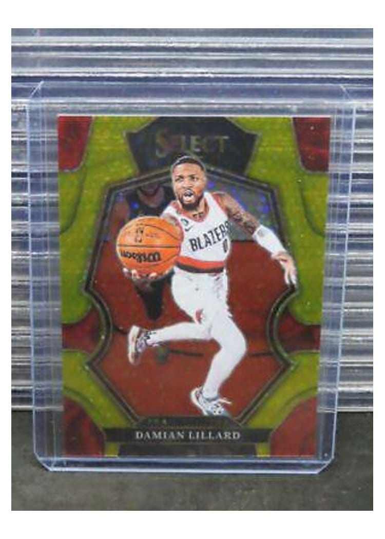 2022-23 Panini Select Base Set Damian Lillard #207 card
