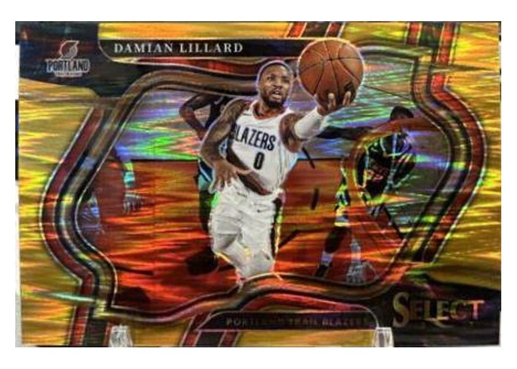 2022-23 Panini Select Base Set Damian Lillard #207 card