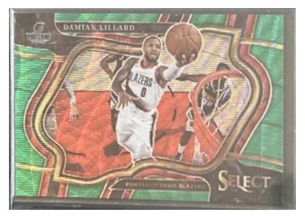 2022-23 Panini Select Base Set Damian Lillard #207 card