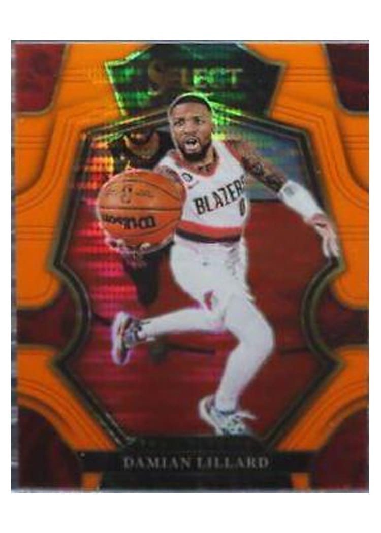 2022-23 Panini Select Base Set Damian Lillard #207 card