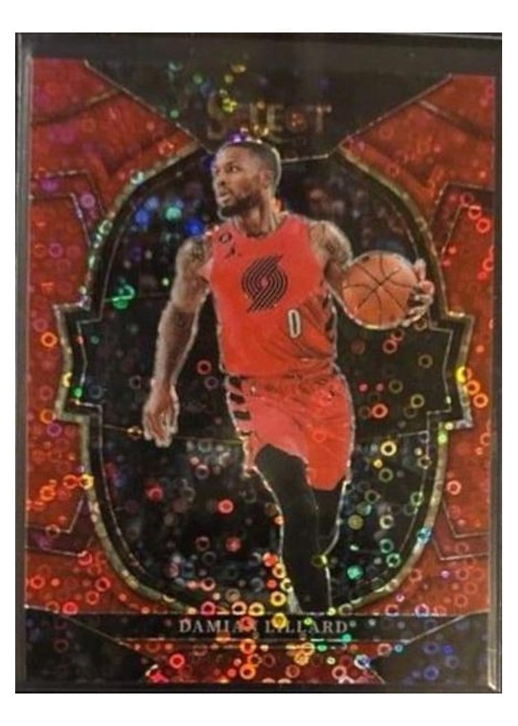 2022-23 Panini Select Base Set Damian Lillard #207 card