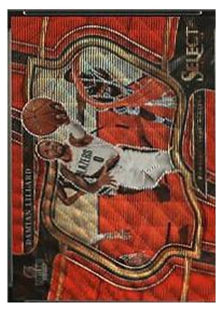2022-23 Panini Select Base Set Damian Lillard #207 card