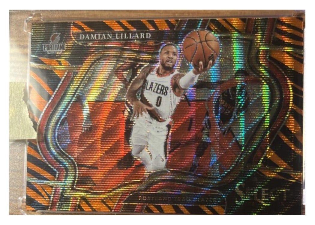 2022-23 Panini Select Base Set Damian Lillard #207 card