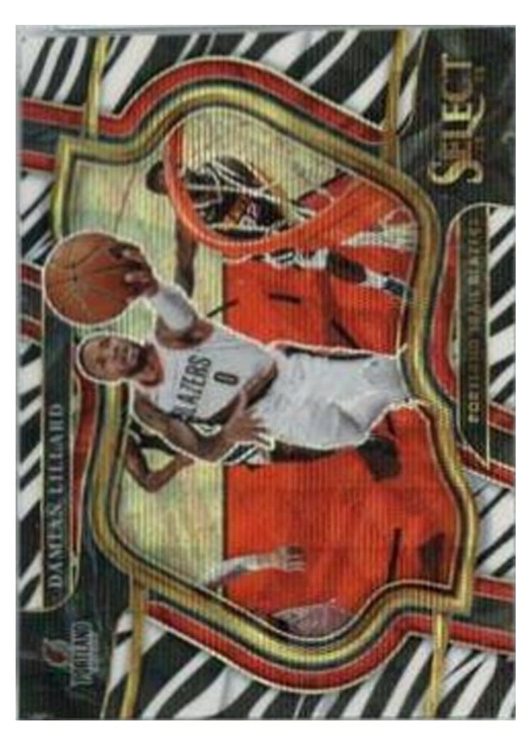 2022-23 Panini Select Base Set Damian Lillard #207 card