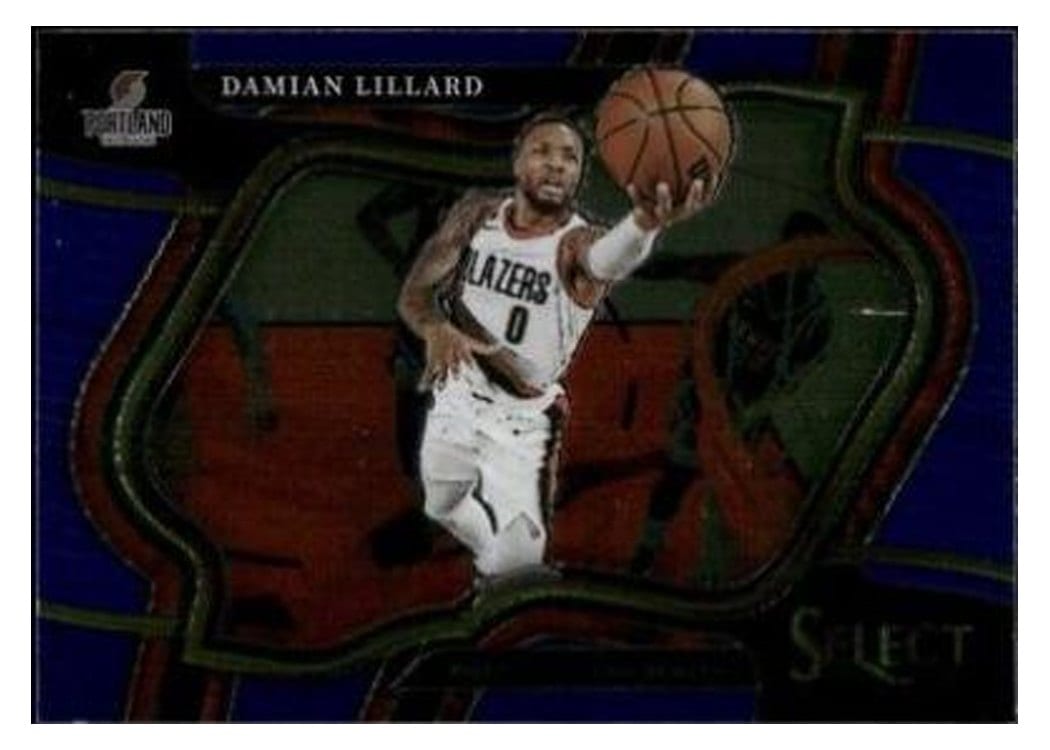 2022-23 Panini Select Base Set Damian Lillard #207 card