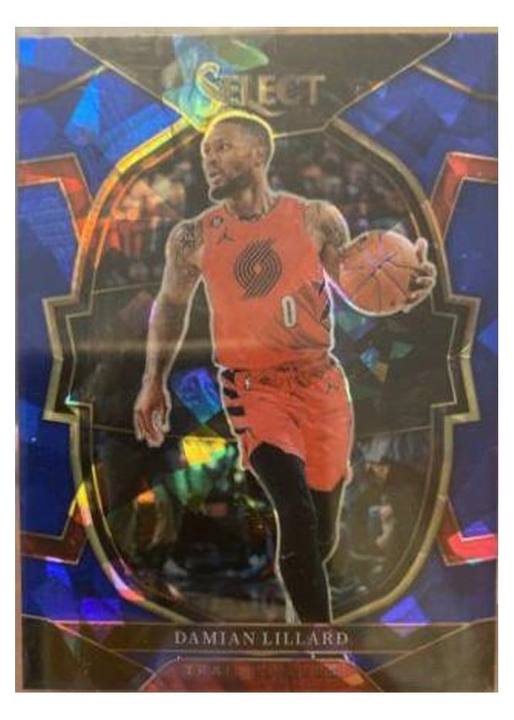 2022-23 Panini Select Base Set Damian Lillard #7 card