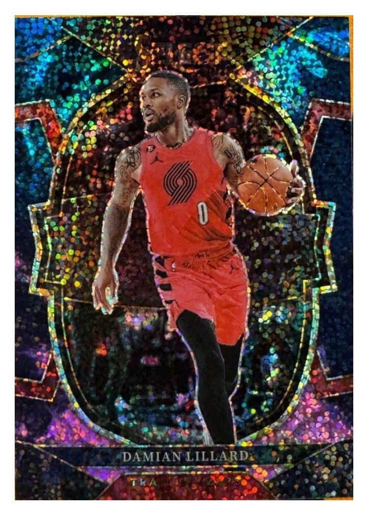 2022-23 Panini Select Base Set Damian Lillard #7 card