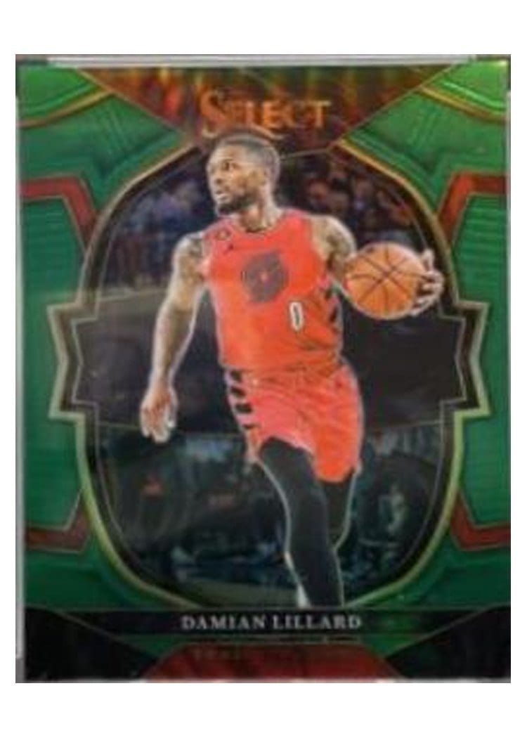 2022-23 Panini Select Base Set Damian Lillard #7 card