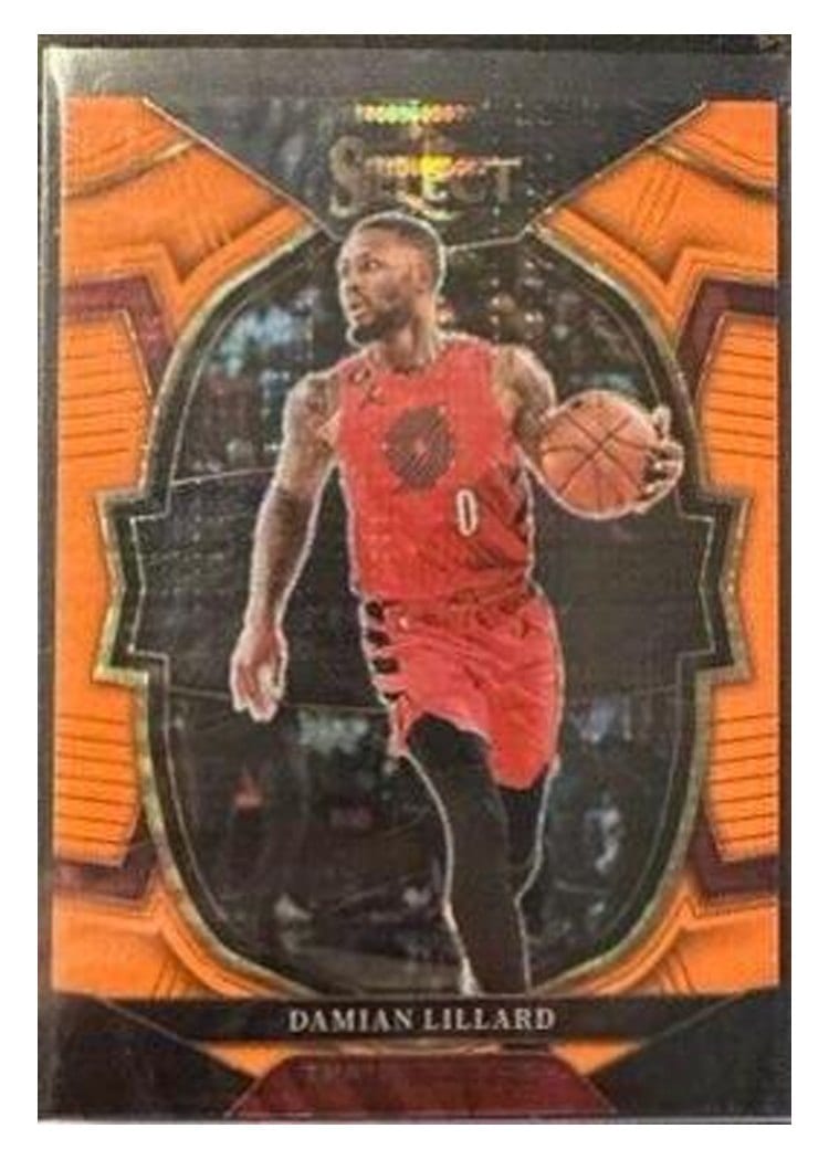 2022-23 Panini Select Base Set Damian Lillard #7 card