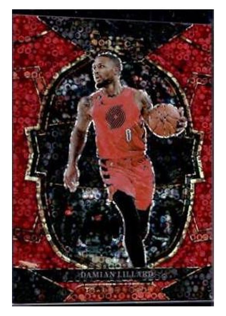 2022-23 Panini Select Base Set Damian Lillard #7 card