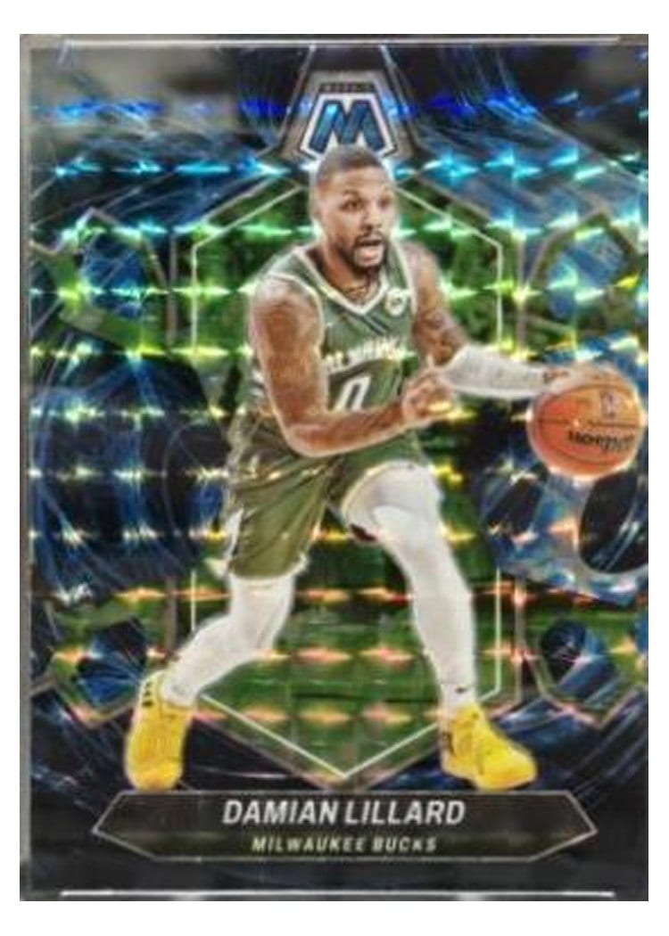 2023-24 Panini Mosaic Base Set Damian Lillard #109 card