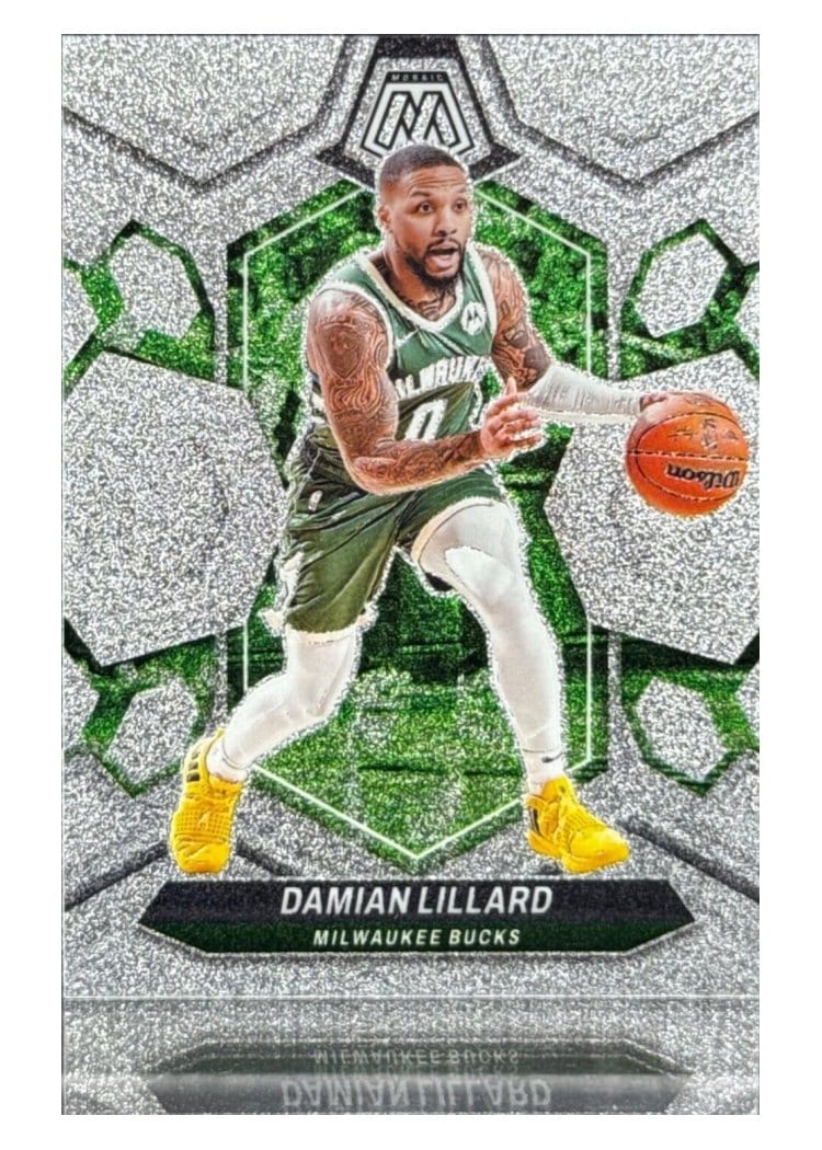 2023-24 Panini Mosaic Base Set Damian Lillard #109 card
