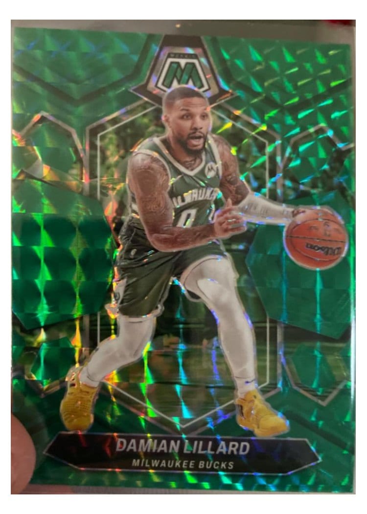 2023-24 Panini Mosaic Base Set Damian Lillard #109 card