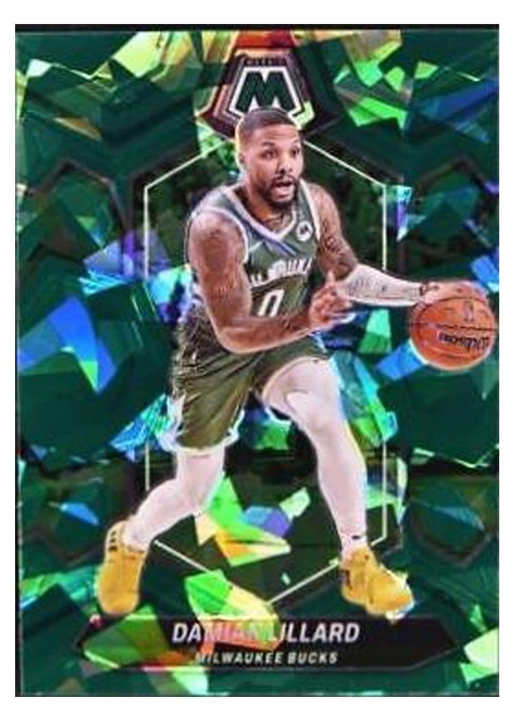 2023-24 Panini Mosaic Base Set Damian Lillard #109 card